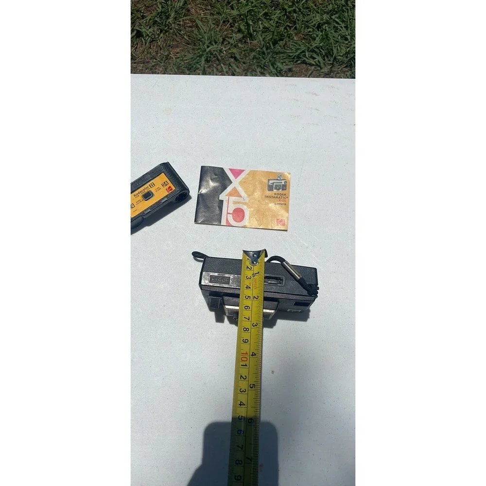 Vintage Kodak Instamatic X-15F 126 Film Camera Film And Instructions